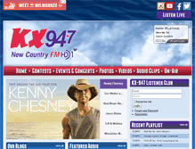 Tablet Screenshot of kx947.fm